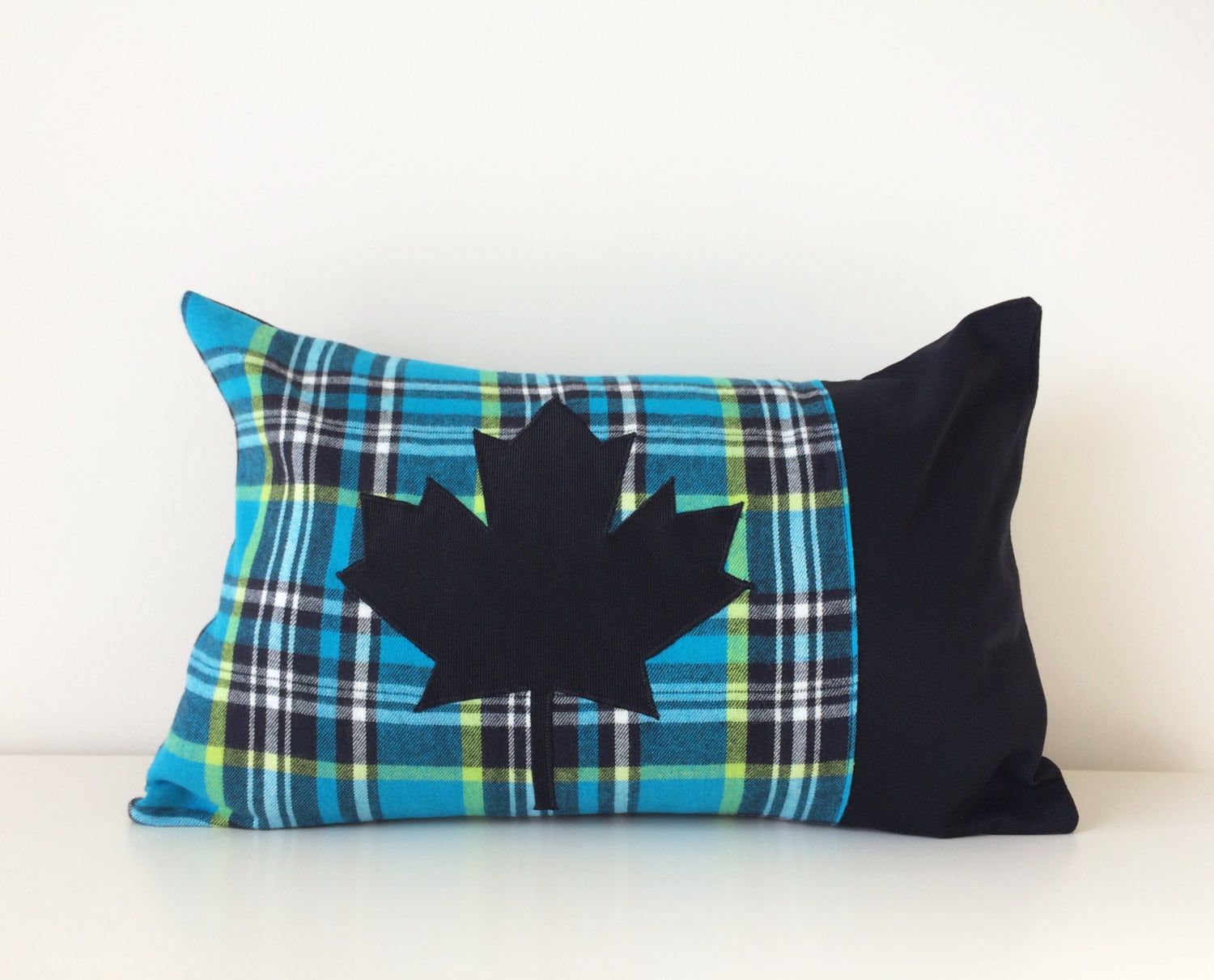 SALE Maple Leaf Pillow Cover 12x18 Canada Throw Pillow