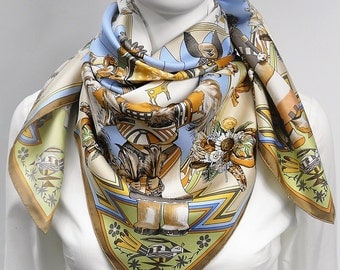 Vintage hermes scarf | Etsy