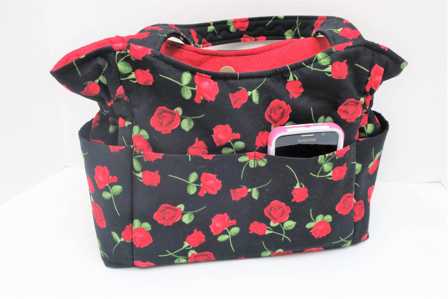 rose red purse