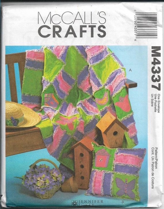 McCall's Crafts M4337 Jennifer Lokey Garden Rag Quilt and