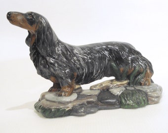 dapple dachshund figurines