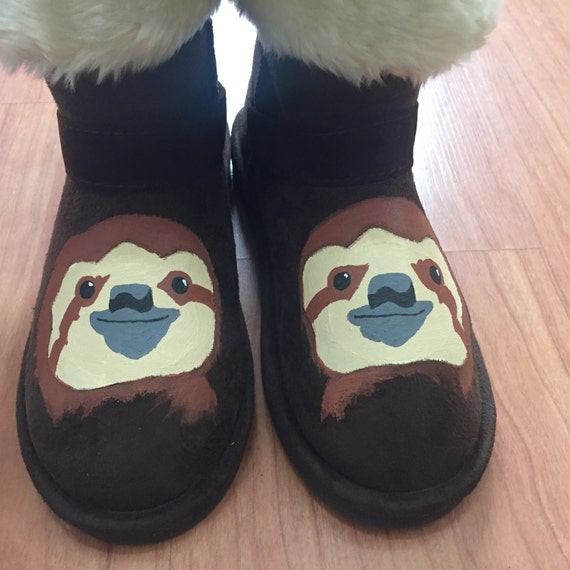 so sloth knee high sweater boots