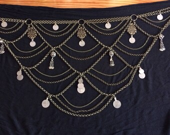 Innana Kuchi Coin chain belt or drape