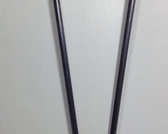 18" 2 Rod Hairpin Legs Mid-Century Hairpin Legs (set of 4) with 3/8" Raw Steel - Industrial, Urban Hairpin Legs 18" Coffee Table