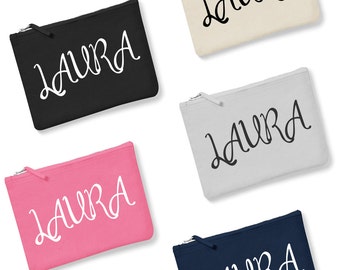 ANY Name - Personalised Makeup Bags - Gifts for Bridesmaids