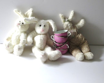 Antique Tin Cups Set of 5 Pink Tin Toy Tea Cups Pretend Play Toy Dishes Tea Party Baby Shower Decor