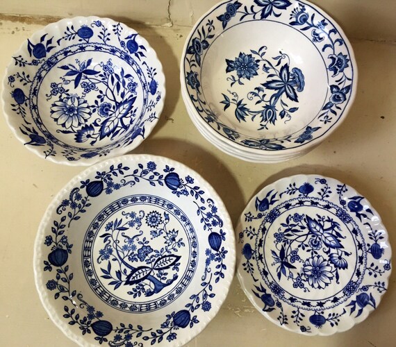 Blue Ware Blue Heritage Blue Onion Staffordshire Wedgewood