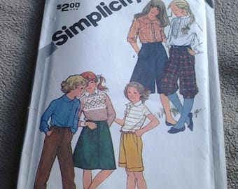 Simplicity 5314, Girl's Pants, Knickers, etc.