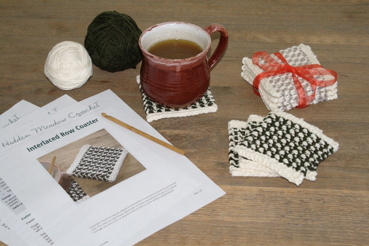 Placemat and Coaster Patterns DIY Placemat DIY Coaster