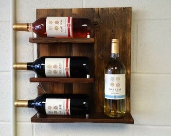 Wall Hanging Wine Rack wall mount wine rack | etsy Wall Hanging Wine Rack wall mount wine rack | etsy