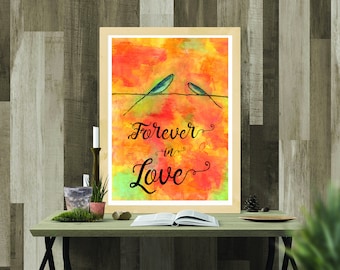 Printable Download - Forever in Love