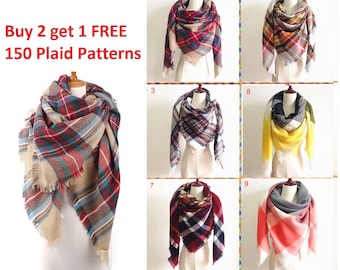 Blanket Scarf, gift for her, plaid blanket scarf, blanket scarf plaid, scarf blanket, Christmas gifts, oversized scarf, tartan scarf