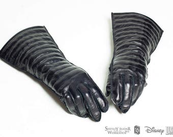 Darth Vader Gloves from IV episode / level three certification / Star Wars / A New Hope / Sith Lord / leather / ANH / screen accurate