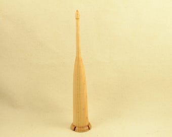 1.3oz Scottish style drop spindle 8 inch