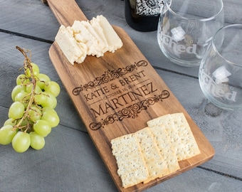 Cheese Board, retirement gifts, novelty gifts, gifts for wife, bridal, mother of bride, Paddle Board, Custom Cheese Board, Wood Cheese Board