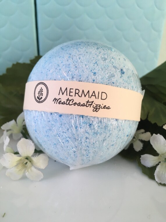 Mermaid bath bomb surprise bath bomb mystery by WestCoastFizzies