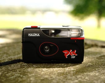 Halina PIX 35! Cool cheap 35mm compact camera.