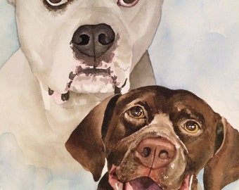 Custom Double Subject Portrait