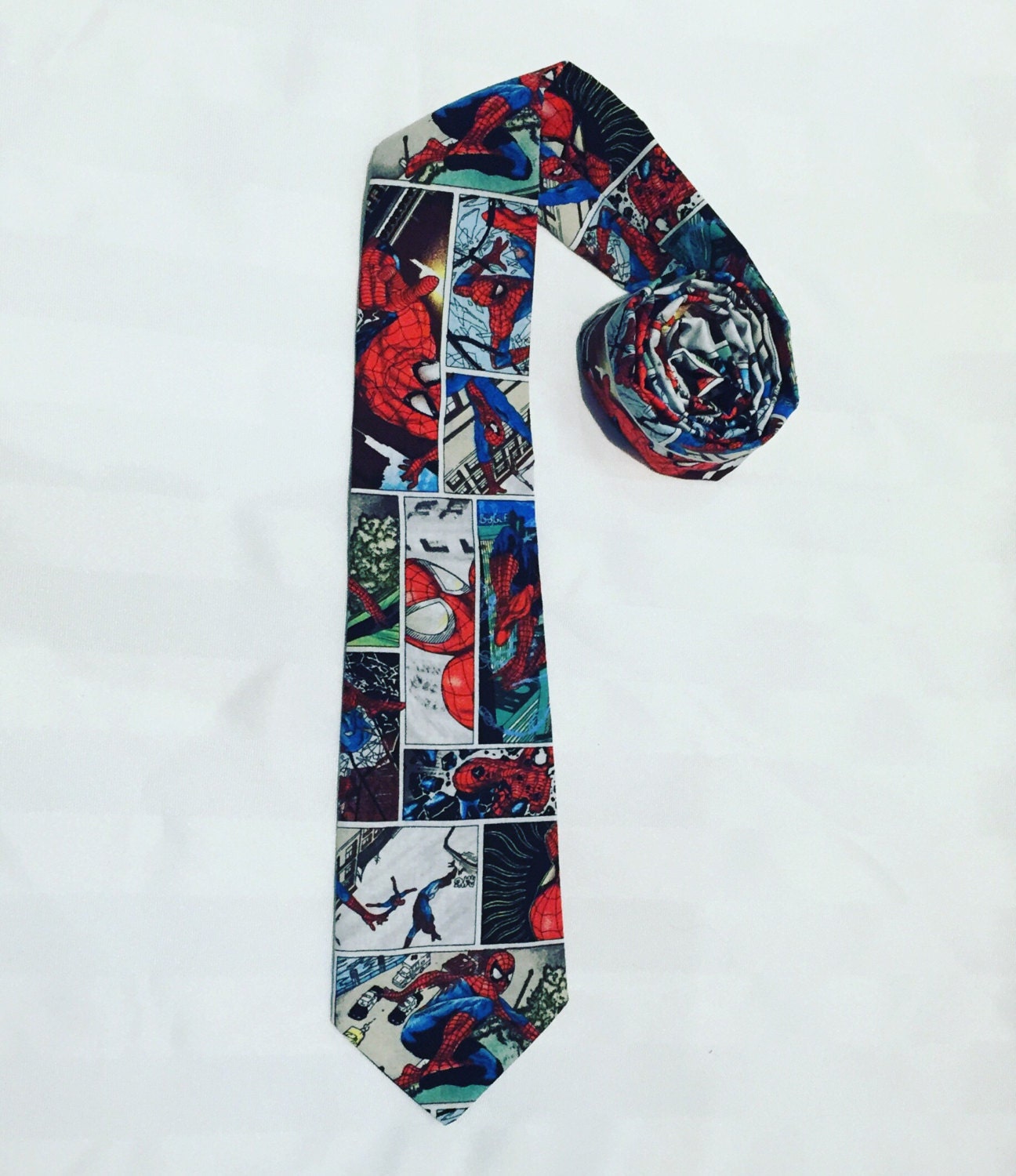 mens spiderman tie