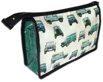 Land Rover Defender inspired toiletry bag