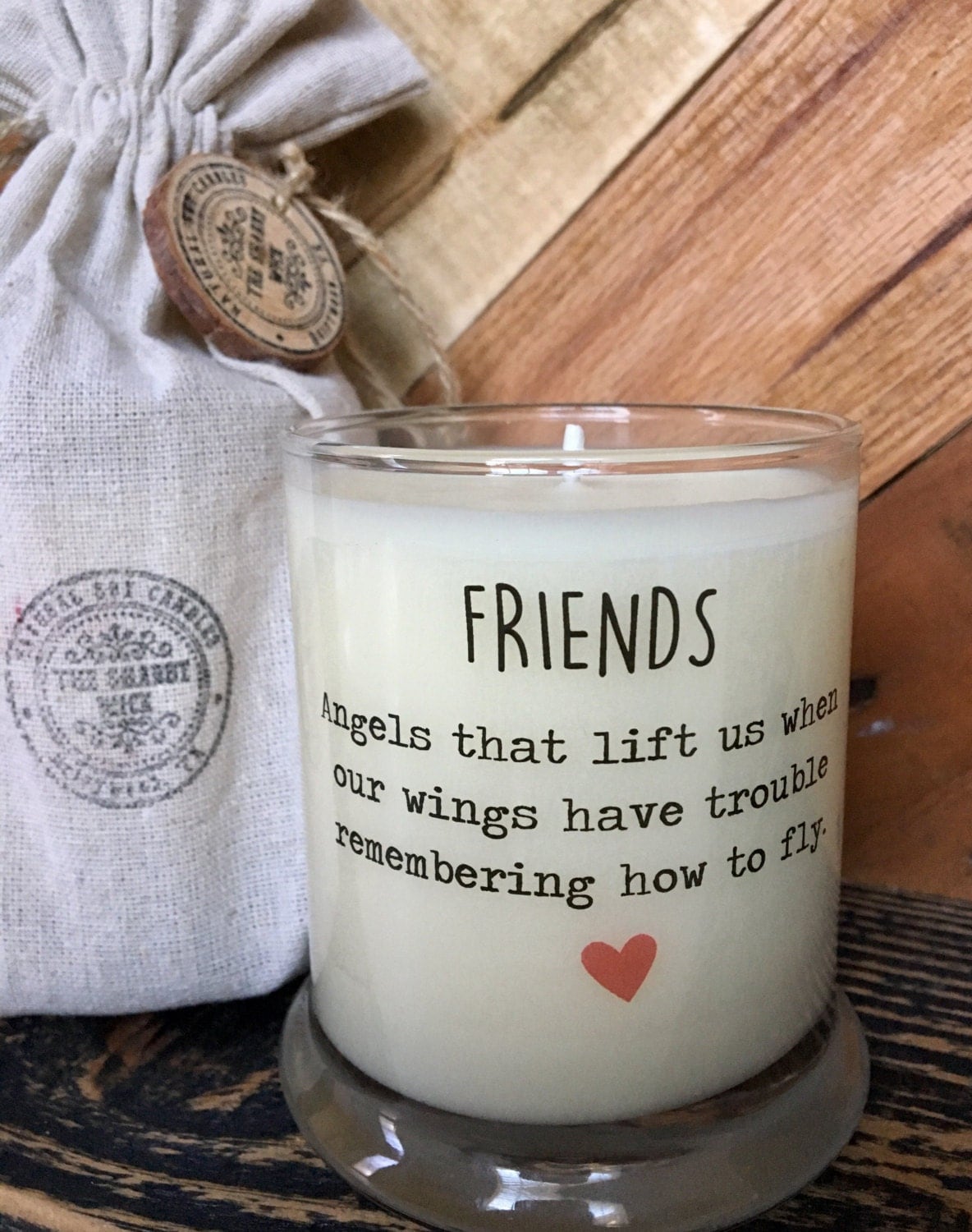 Soy Candle-Friends-Angel Candle-Friend Candle-Gifts For