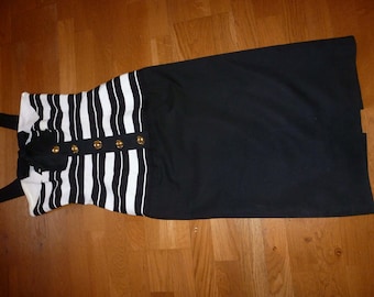Dress vintage 80's JACQUELINE LECHAT made in FRANCE
