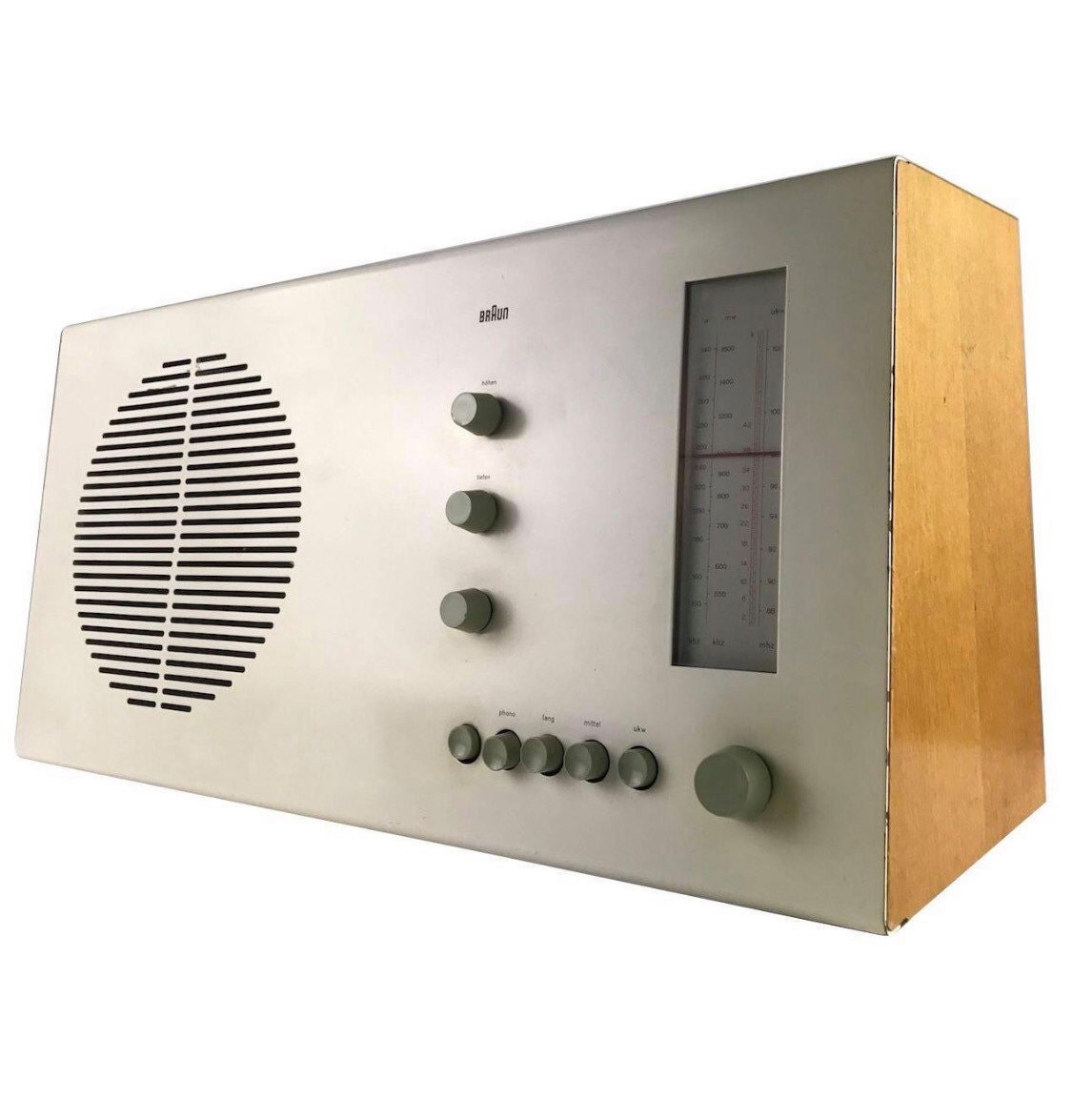 The Legendary Dieter Rams Rt20 Radio For Braun By Deerstedt