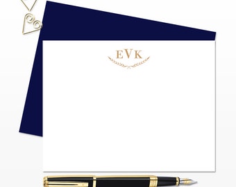 Personalized Stationery / Monogram stationery / Monogram Note Cards / Personalized Monogram Stationary / Personalized Stationary