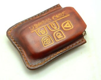 100% Handmade Range Rover Ieather Remote key Case Holder Cover fob Hand sewing Range Rover Discovery 4 Land rover case