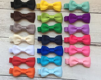 Pick 3 Baby Hair Clips, Baby Hair Bows, No-Slip Hair Clips, Toddler Barrettes, Toddler Hair Clips, Baby Barrettes, Baby Bows, Bows for