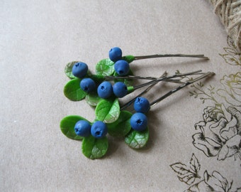 Rustic bridesmaid gift Unique bridesmaid gifts Flower girl gift Bridesmaid hair accessories Woodland wedding bobby pins Rustic wedding hair