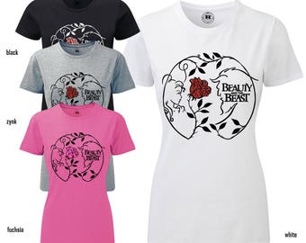 Beauty And The Beast Shirt tShirt Disney Glitter Shirt tShirt Womens Disney Shirt tShirt Womens Disney Top Belle Shirts