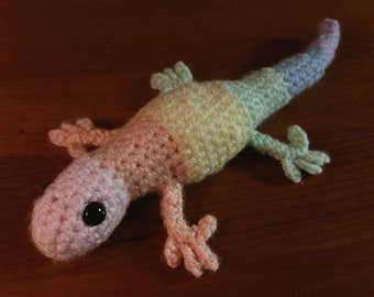 Crochet gecko | Etsy