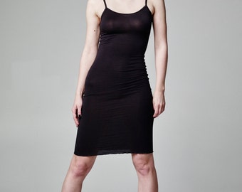 BDSM Slip Dress, Plus Size Lingerie Dress, Lingerie Slip Dress, Sexy Dress, Fetish Dress, Black Dress, Black Short Dress, Black Tank Dress