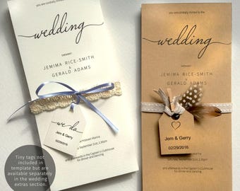 Wedding Invitation Template, Printable Wedding Invitation, Printable Wedding Template, Wedding Invitation Trifold Printable, Rustic Wedding