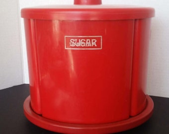 Vintage Kitchen Canister Carousel/Kitchen Decor