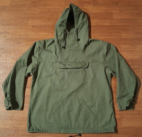 Vintage Pullover Jacket Tactical Anorak Parka Field Coat US