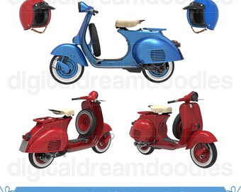 Vespa art | Etsy