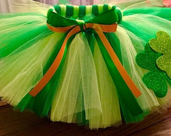 St. Patrick's Day Tutu, Lucky Tutu, Clover Tutu, Birthday Tutu, Baby Tutu, Halloween Tutu, Irish Tutu