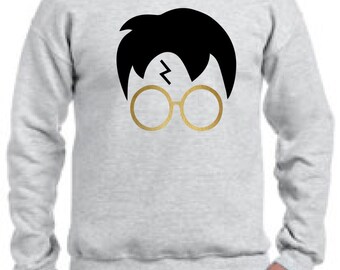 Harry Potter Glasses and Head Sweaters,Harry Potter Sweaters, Harry Potter Lightning