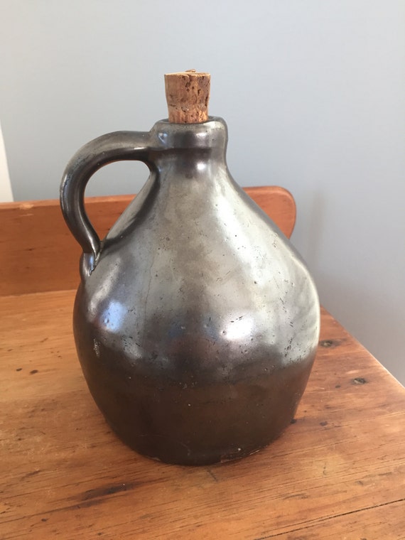 Antique Whiskey Jug with Cork