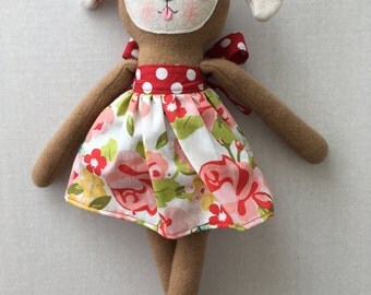 PumpernickelPlum Puppy Dog Doll "Lucy" - Girl