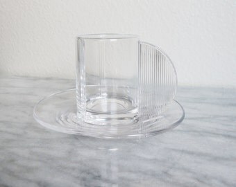 Vintage Espresso Cup, Riedel, Art Deco, Crystal, Espresso Gift, Coffee, Modern Espresso Mug, Glass Espresso Cups Espresso Shot Cup Demitasse