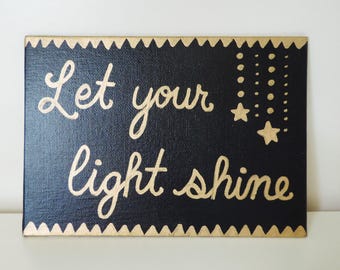 Items Similar To Shine Original Painting On Etsy