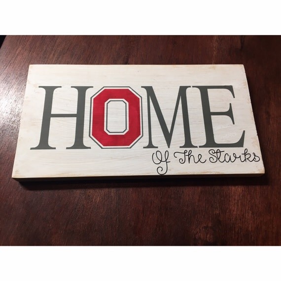 ohio state home sign personalized home sign football sign ohio state home sign personalized home sign football sign