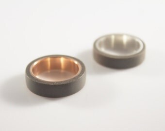 Scandinavian jewelry | Etsy - Polished Pipe Scandinavian Jewelry Stud Design With Charm
