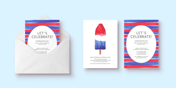 4th of July/Independence Day Invitation