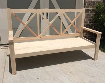 Large Porch Bench/Daybed | ATLANTA