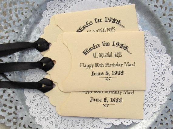 Adult Birthday Favors | Adult Party Favor | 80th Party Favors | Lotto Ticket Favors | Birthday Lottery Favors | Milestone Birthday Favors| Il_570xn
