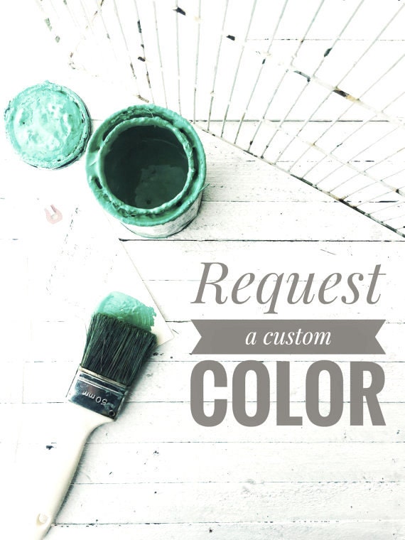 Request a Custom Color Change Colour Add On